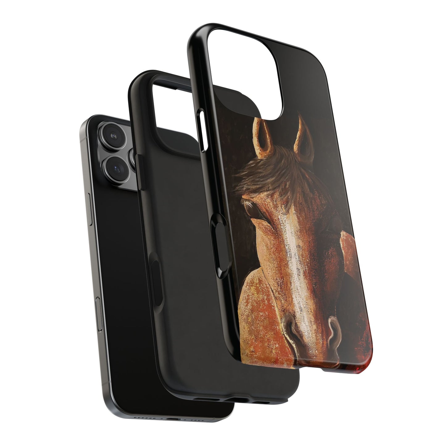 Tough Phone Case - Original art phone case - Equestrian Art phone case - Nigel