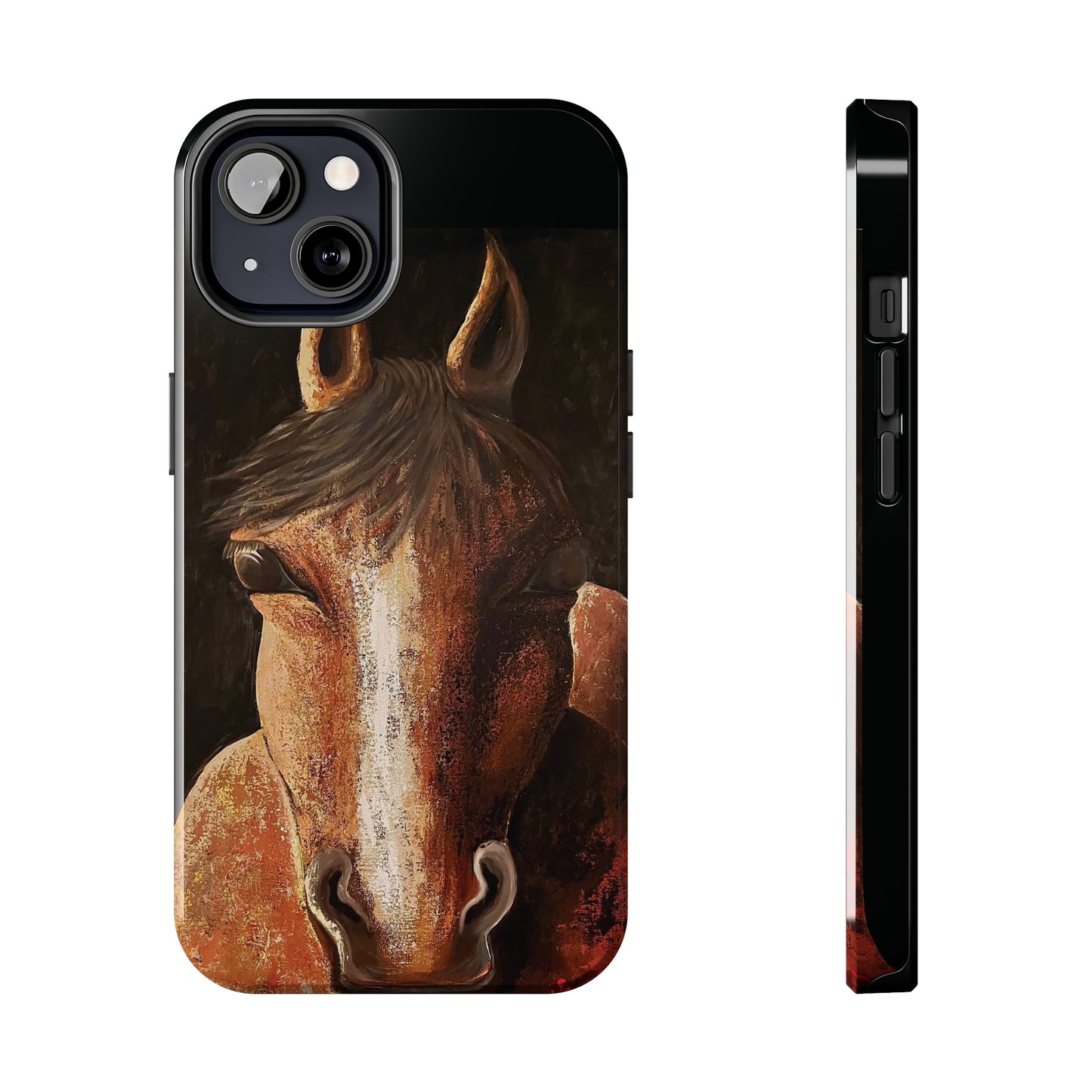 Tough Phone Case - Original art phone case - Equestrian Art phone case - Nigel