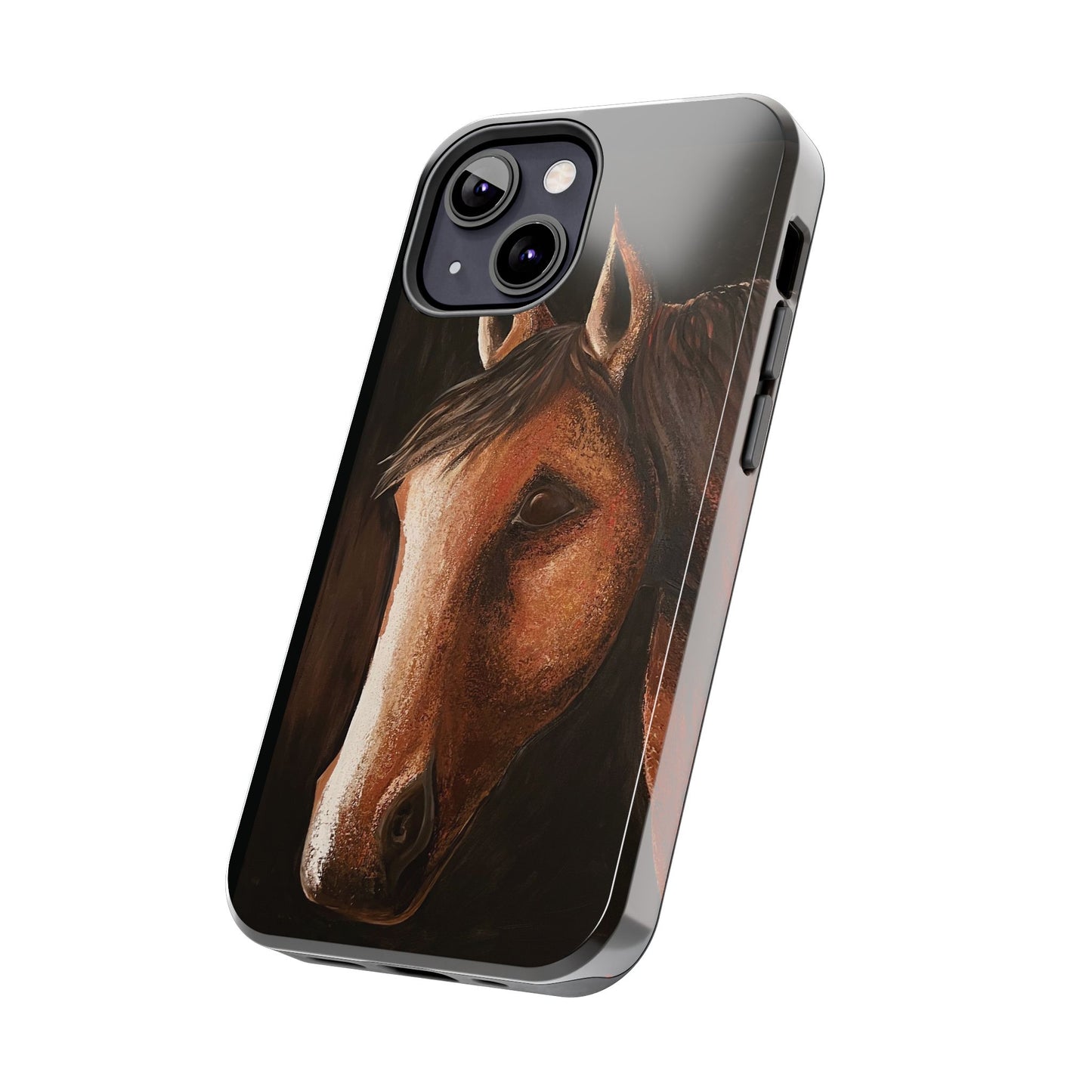 Tough Phone Case - Original art phone case - Slim phone case - Equestrian Art phone case - Spirit