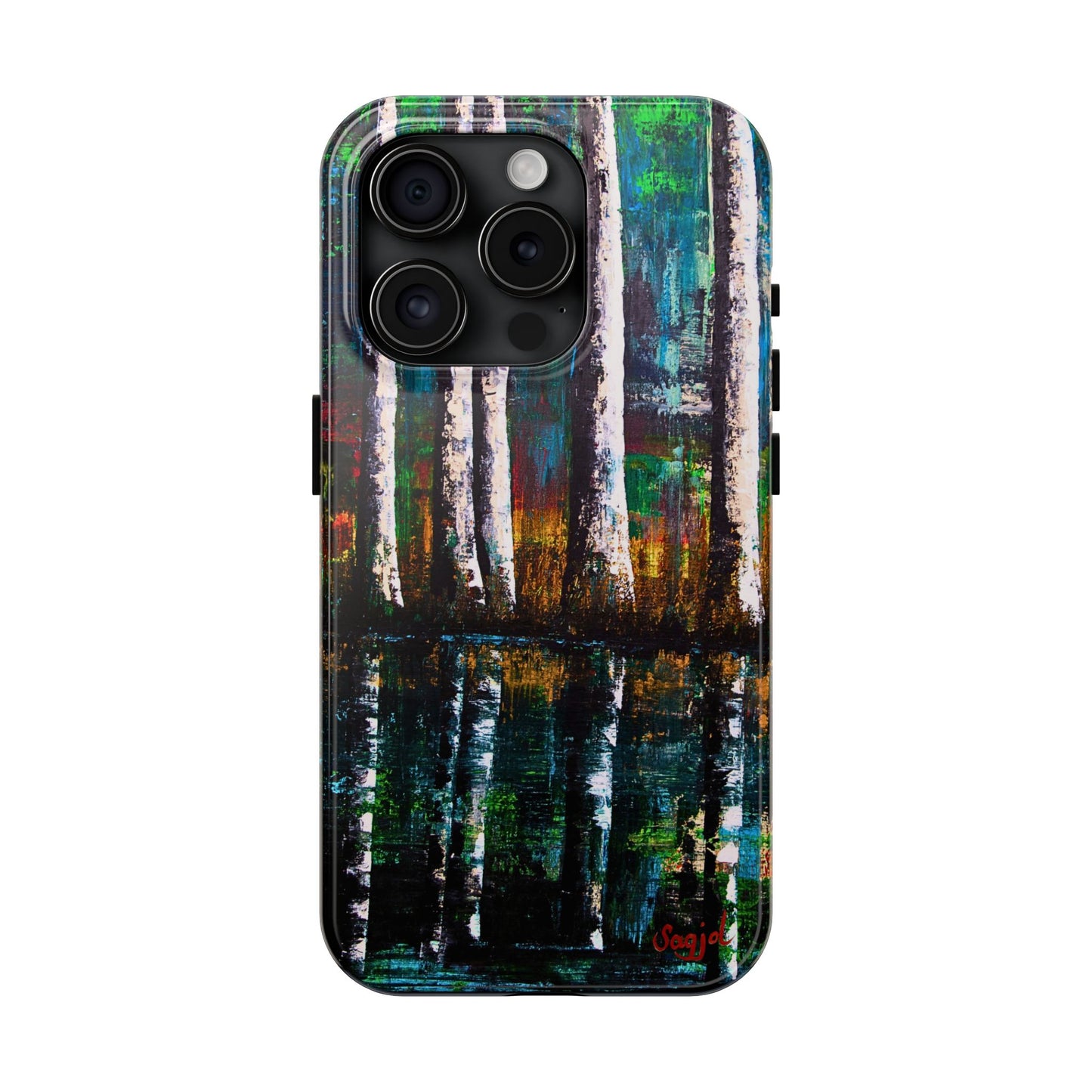 Tough Phone Case - Original art phone case - Slim phone Case - Reflections