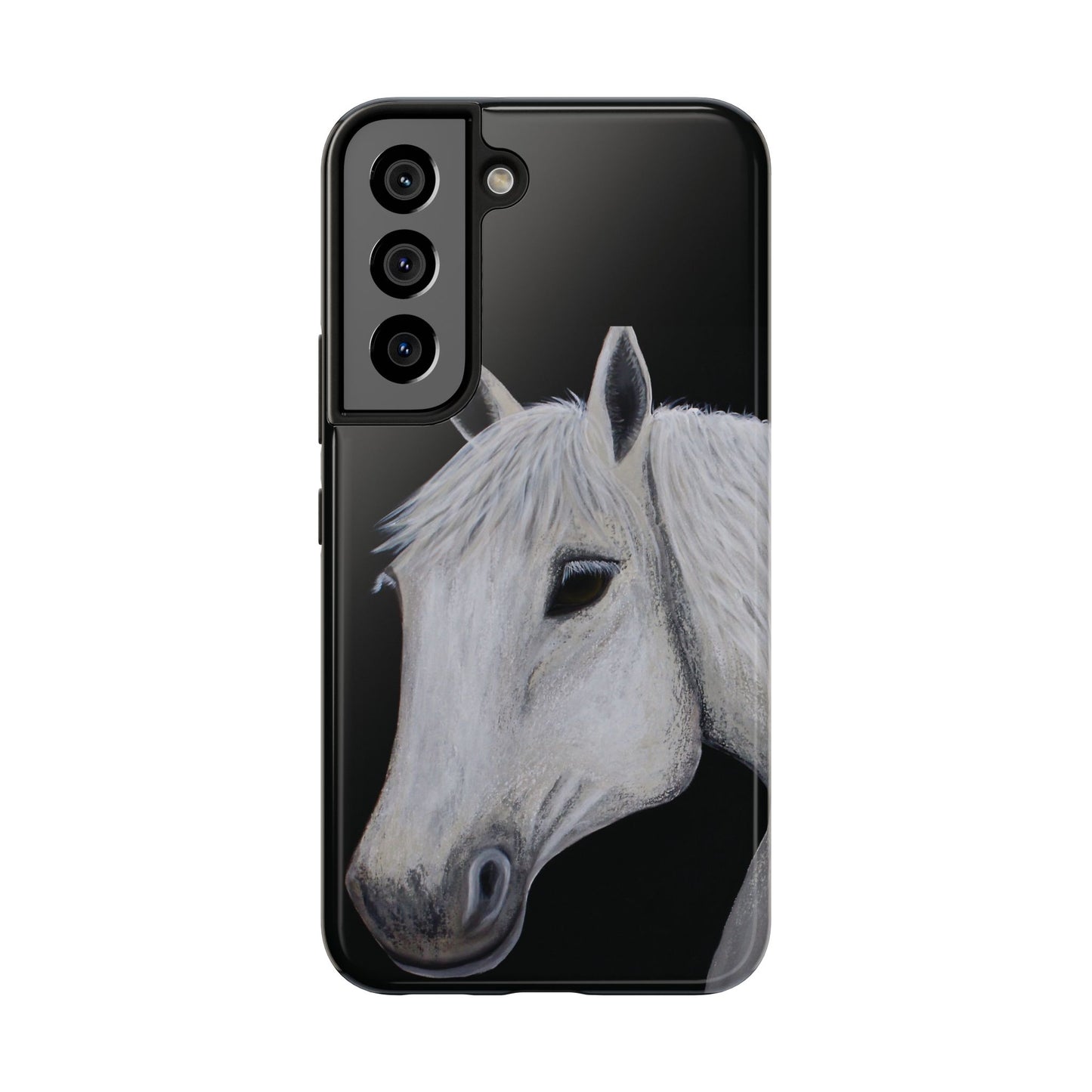 Tough Phone Case - Original art phone case - Slim phone case - Equestrian Art phone case - Ghost Horse Phone case