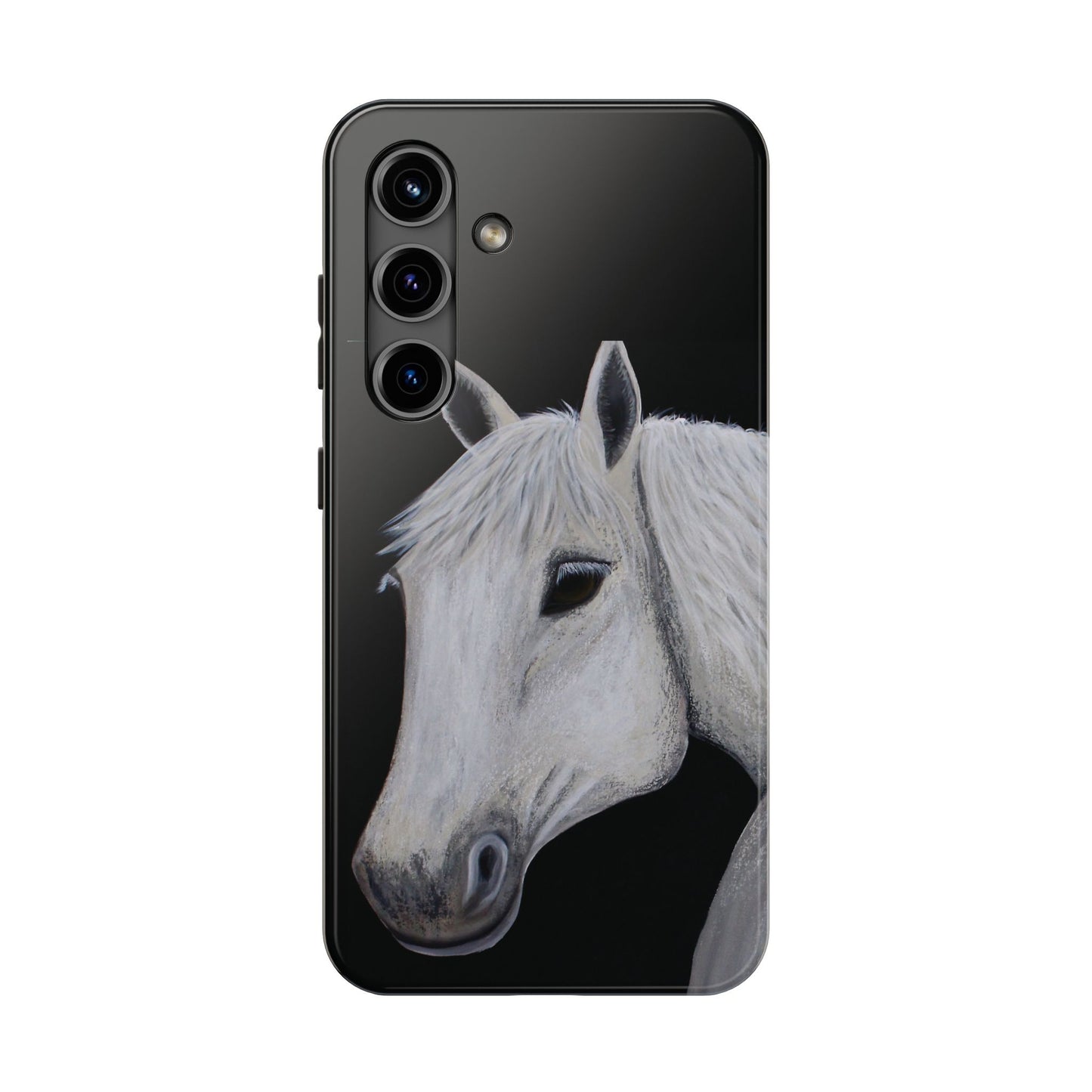 Tough Phone Case - Original art phone case - Slim phone case - Equestrian Art phone case - Ghost Horse Phone case