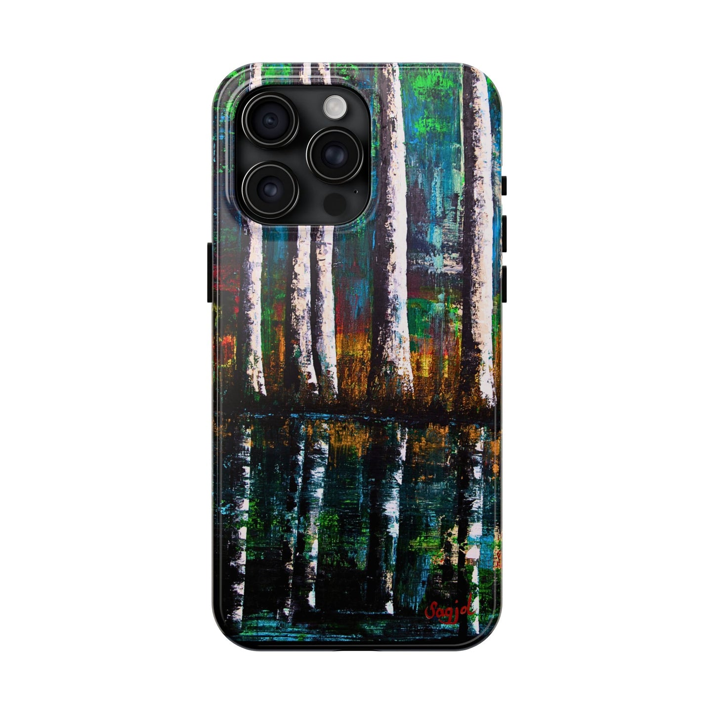 Tough Phone Case - Original art phone case - Slim phone Case - Reflections