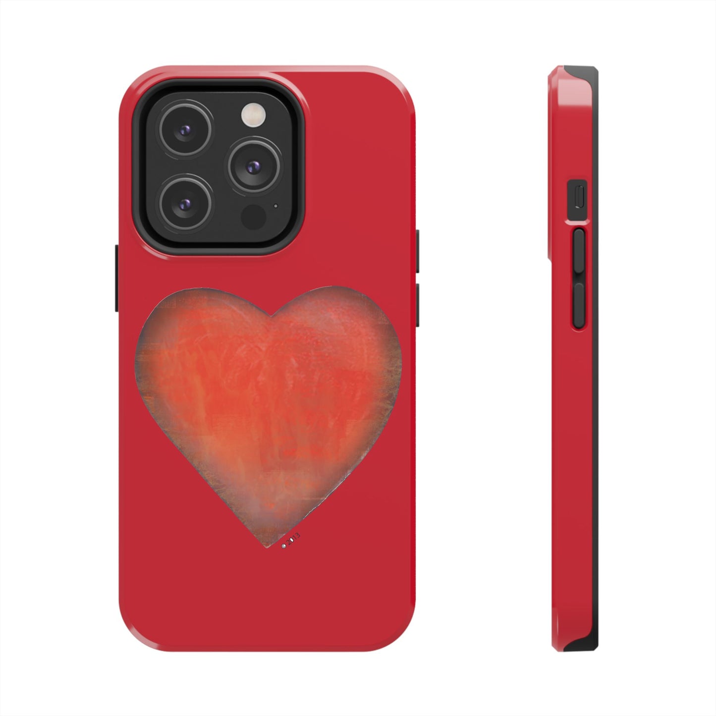 Valentine Phone Case - Red phone case - Tough phone case - Colorful Phone case - iphone case