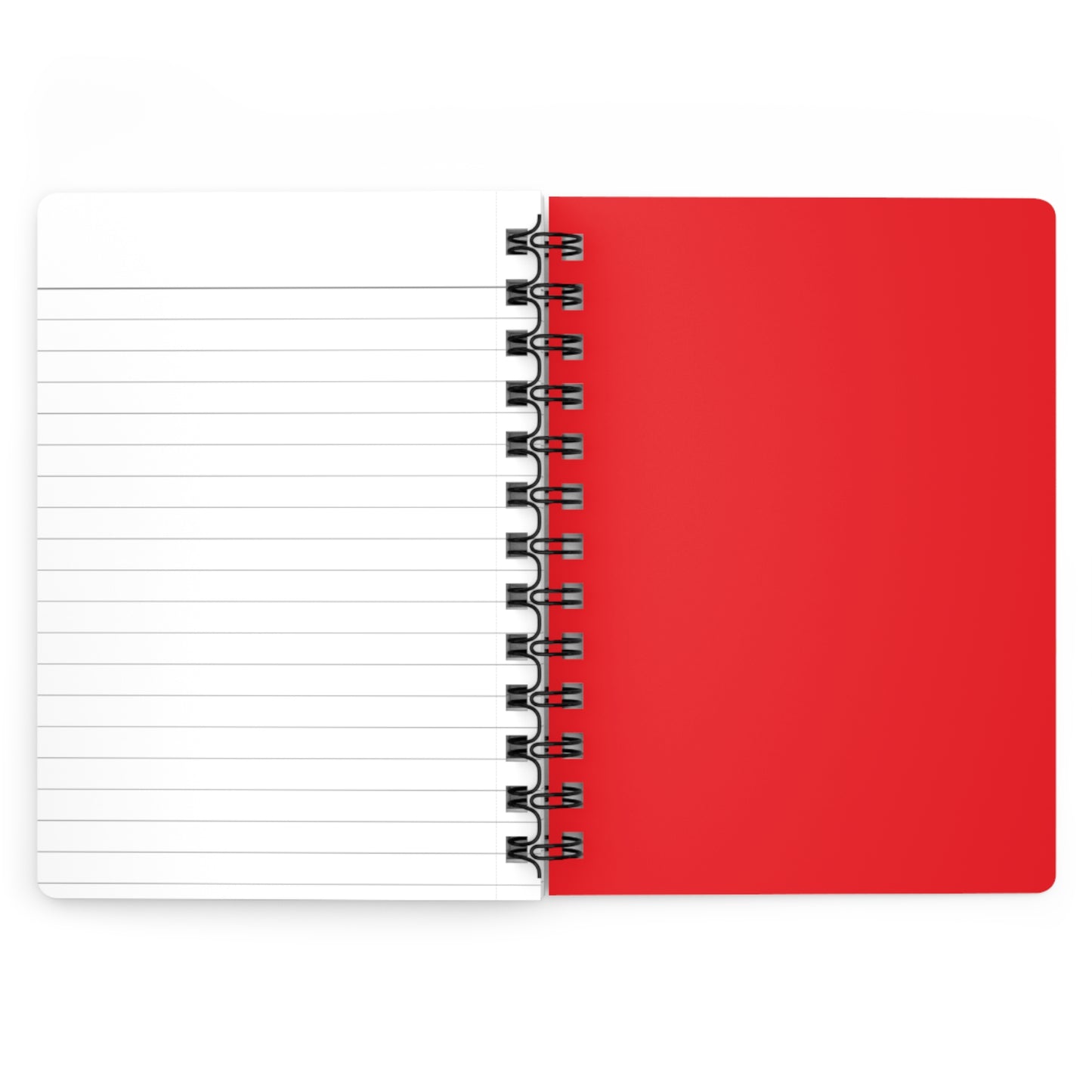 Heart - Spiral Bound Journal -Red Note pad