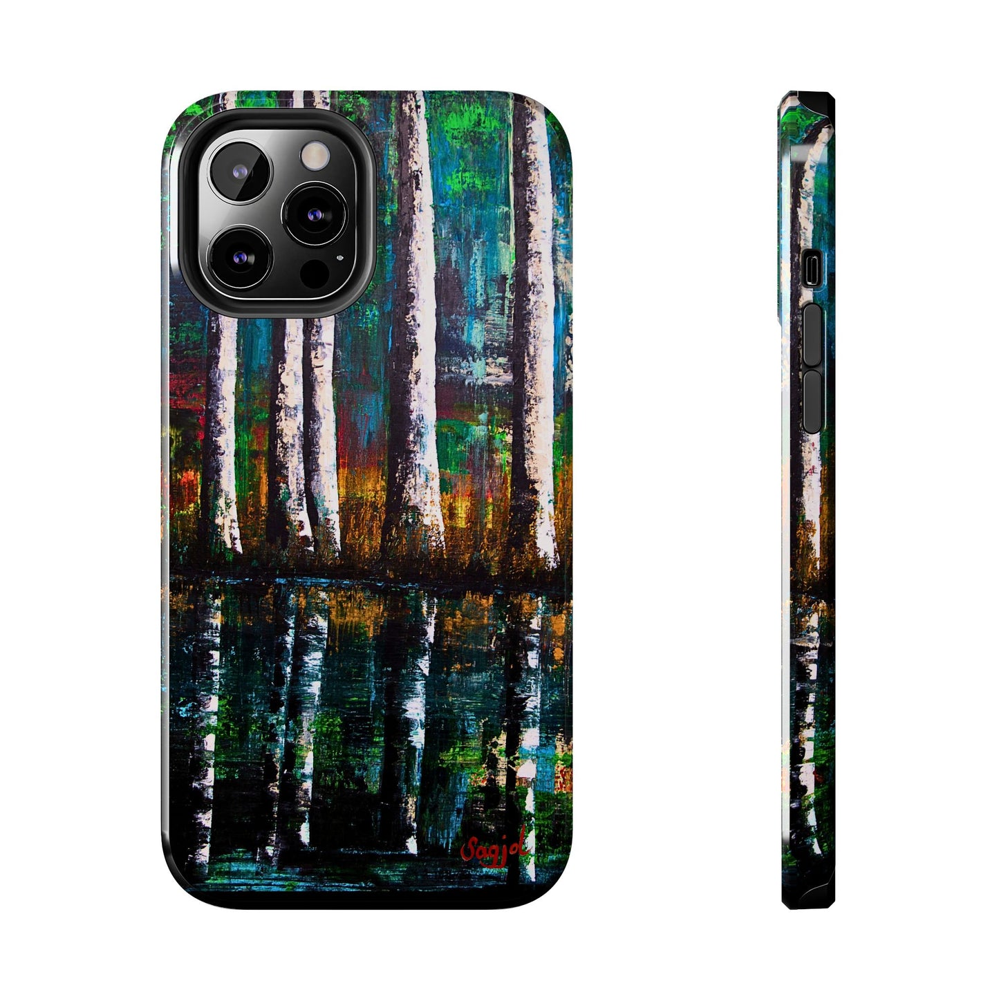 Tough Phone Case - Original art phone case - Slim phone Case - Reflections