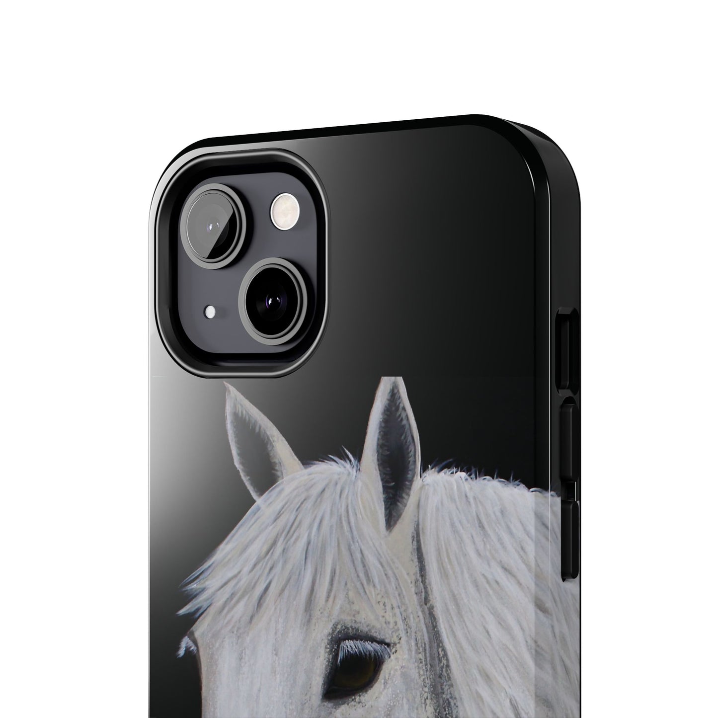 Tough Phone Case - Original art phone case - Slim phone case - Equestrian Art phone case - Ghost Horse Phone case