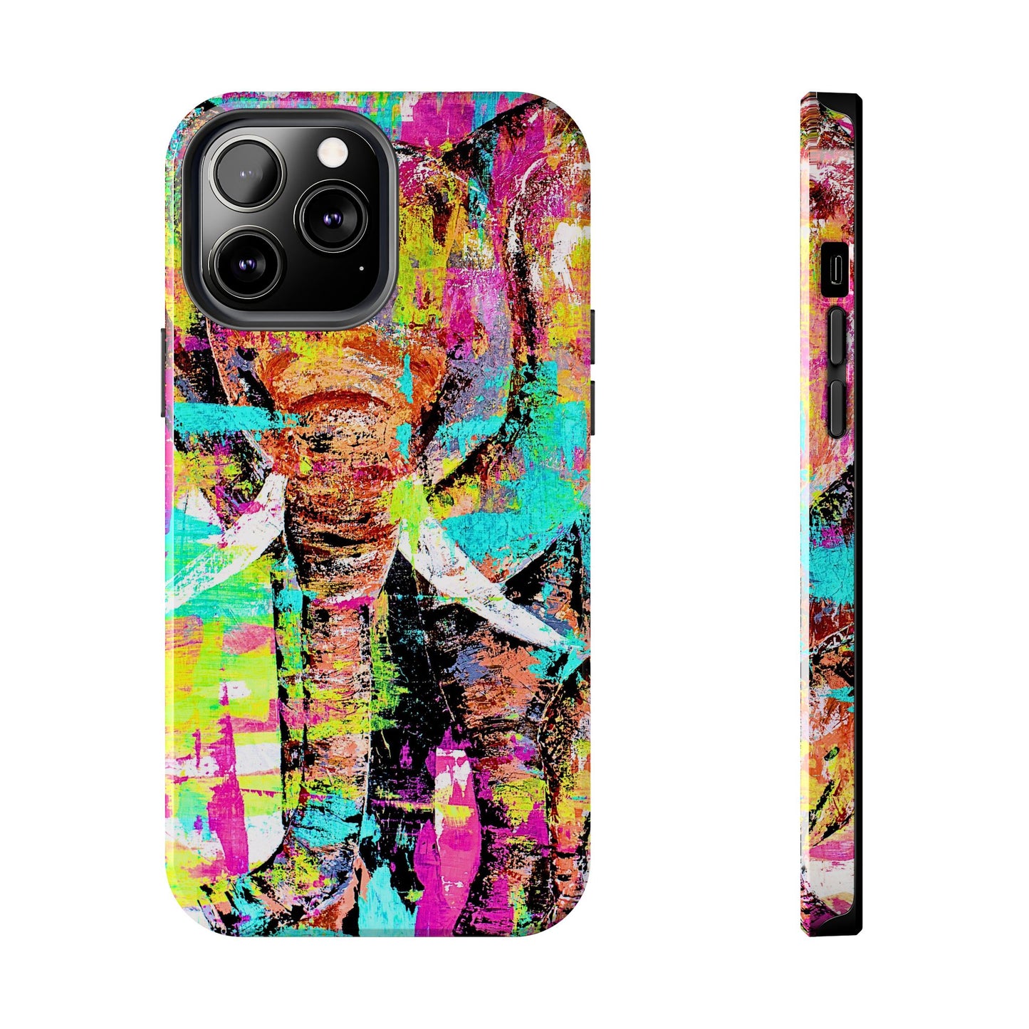 Tough Phone Cases - Original art phone case - Pink phone case - Pure Love