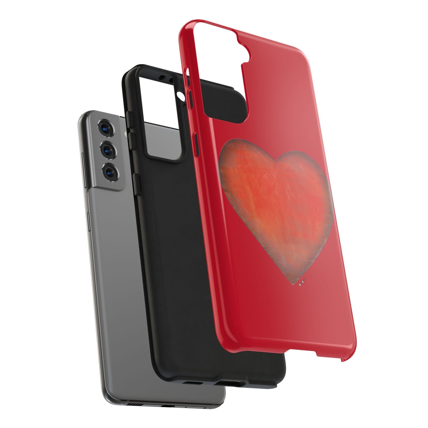 Valentine Phone Case - Red phone case - Tough phone case - Colorful Phone case - iphone case