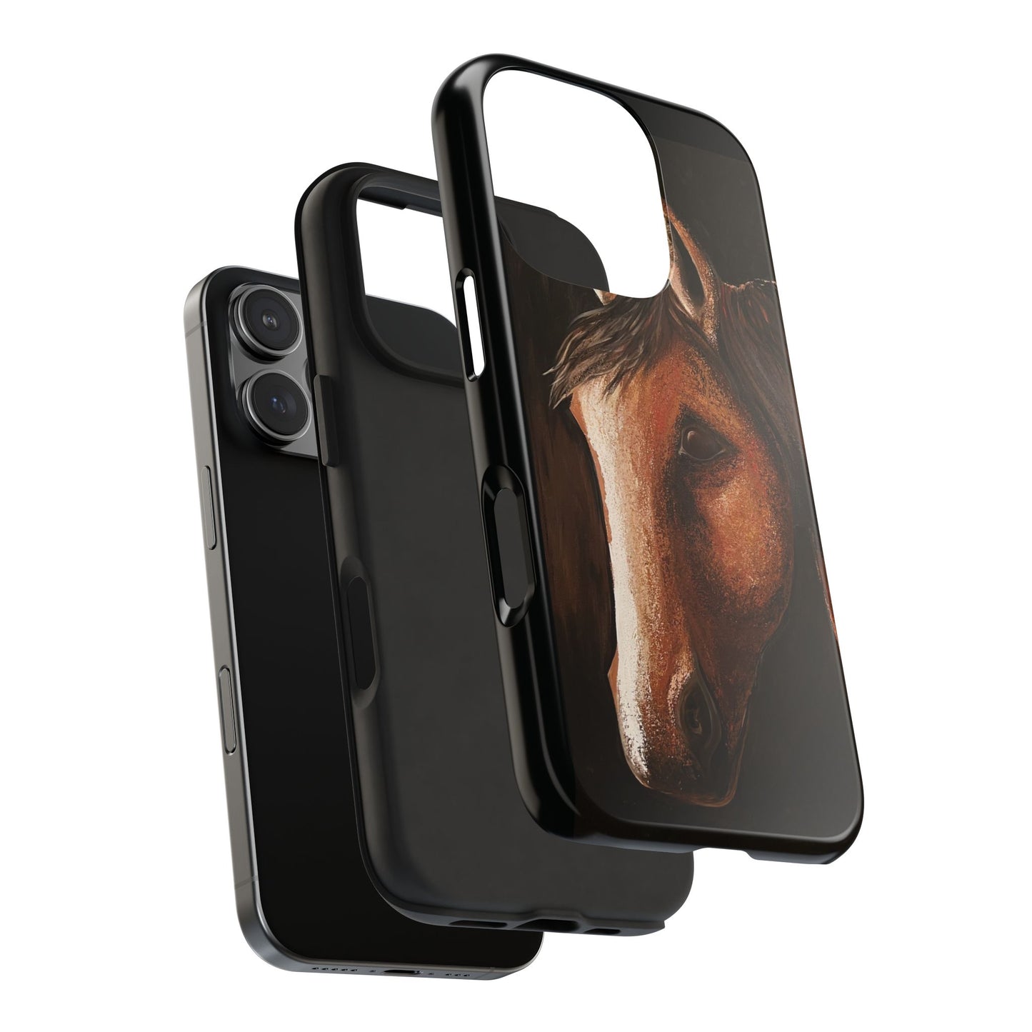 Tough Phone Case - Original art phone case - Slim phone case - Equestrian Art phone case - Spirit