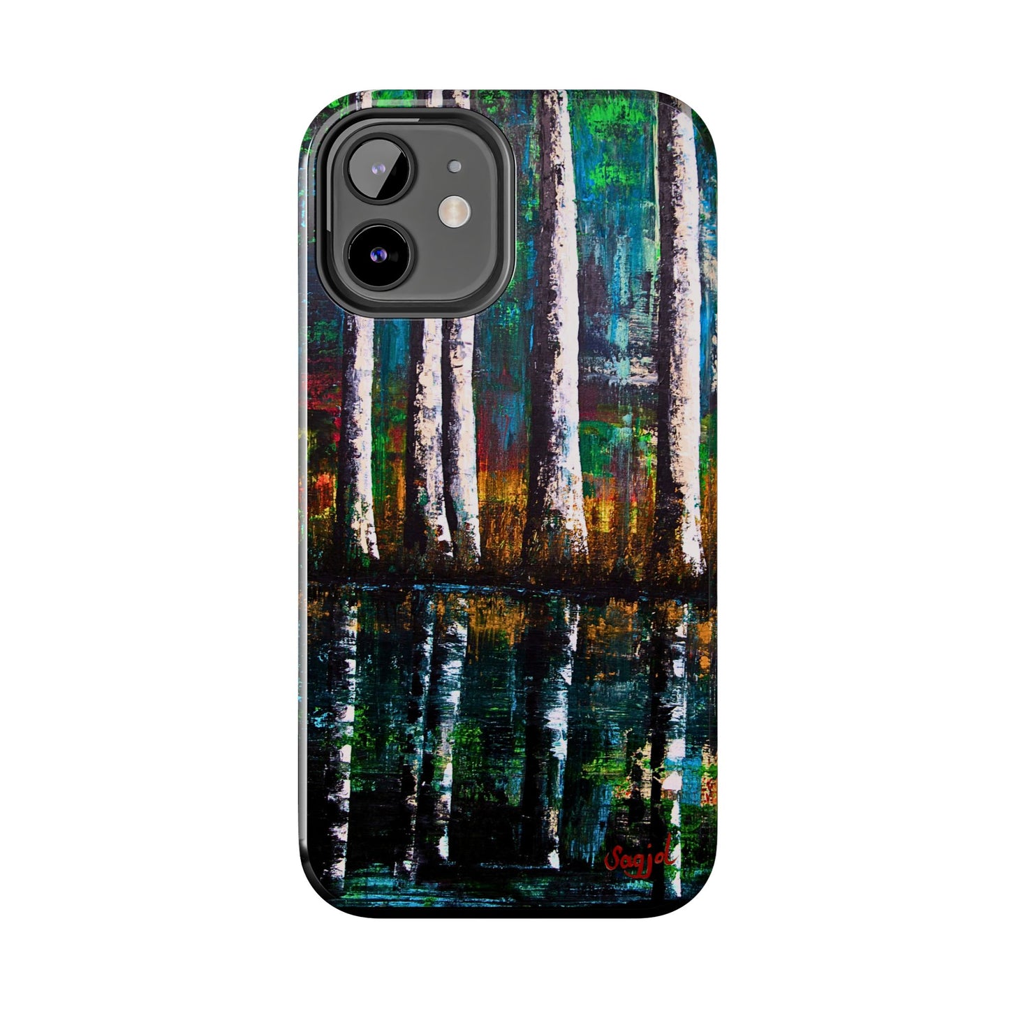 Tough Phone Case - Original art phone case - Slim phone Case - Reflections