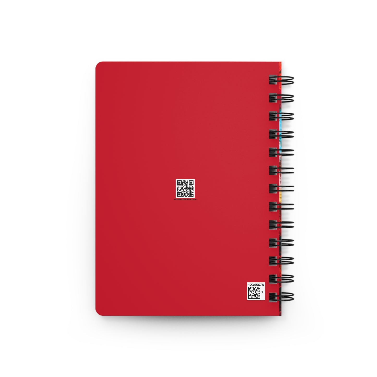 Spiral Bound Notebook -  Note pad - At the End of the Day