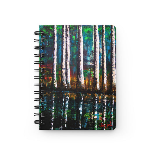 Spiral Bound Notebook -  Note pad - Reflections