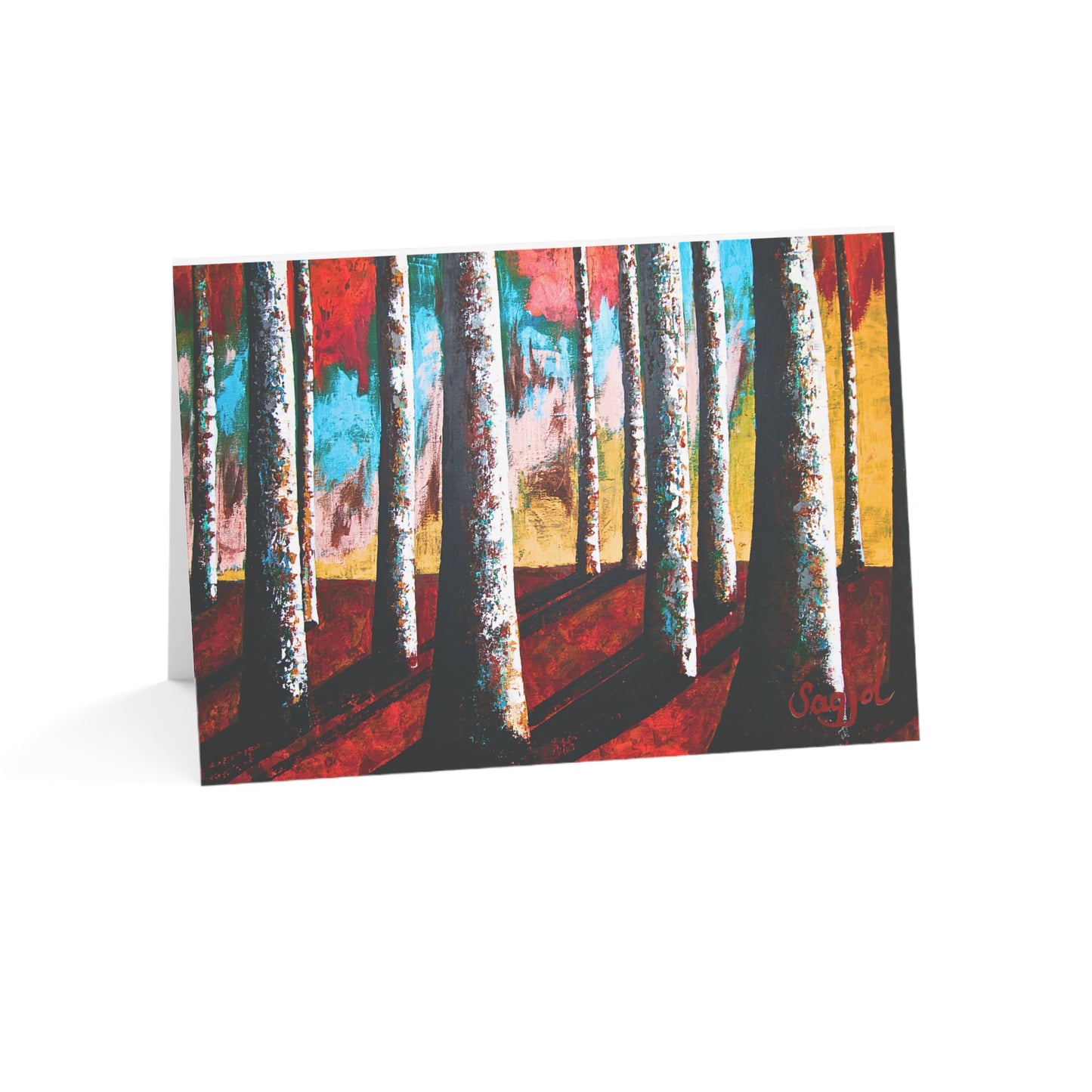 Greeting Cards - At the End of the Day - High quality Folded note Cards - Original Art Cards - Thank you Card - Birthday Card