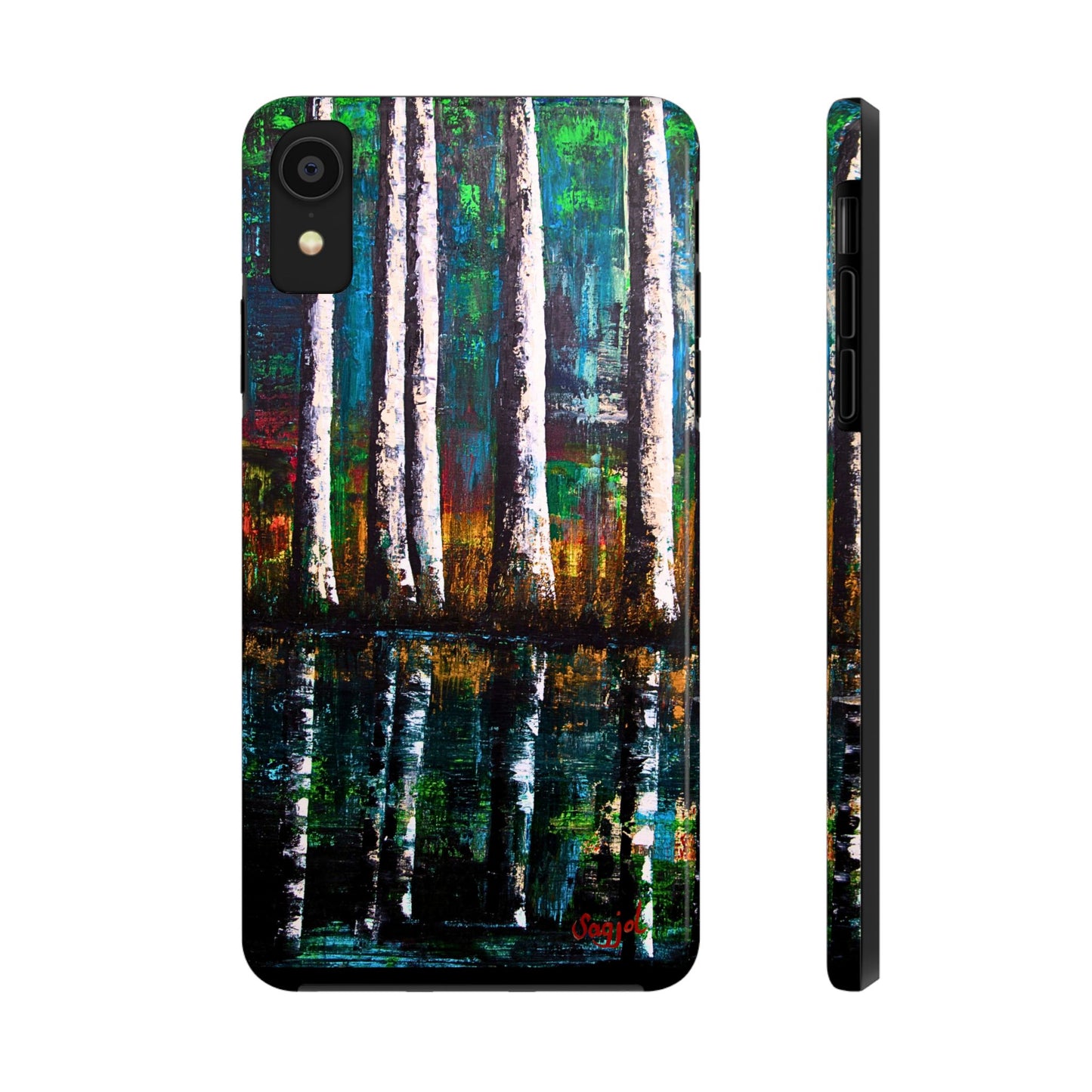 Tough Phone Case - Original art phone case - Slim phone Case - Reflections