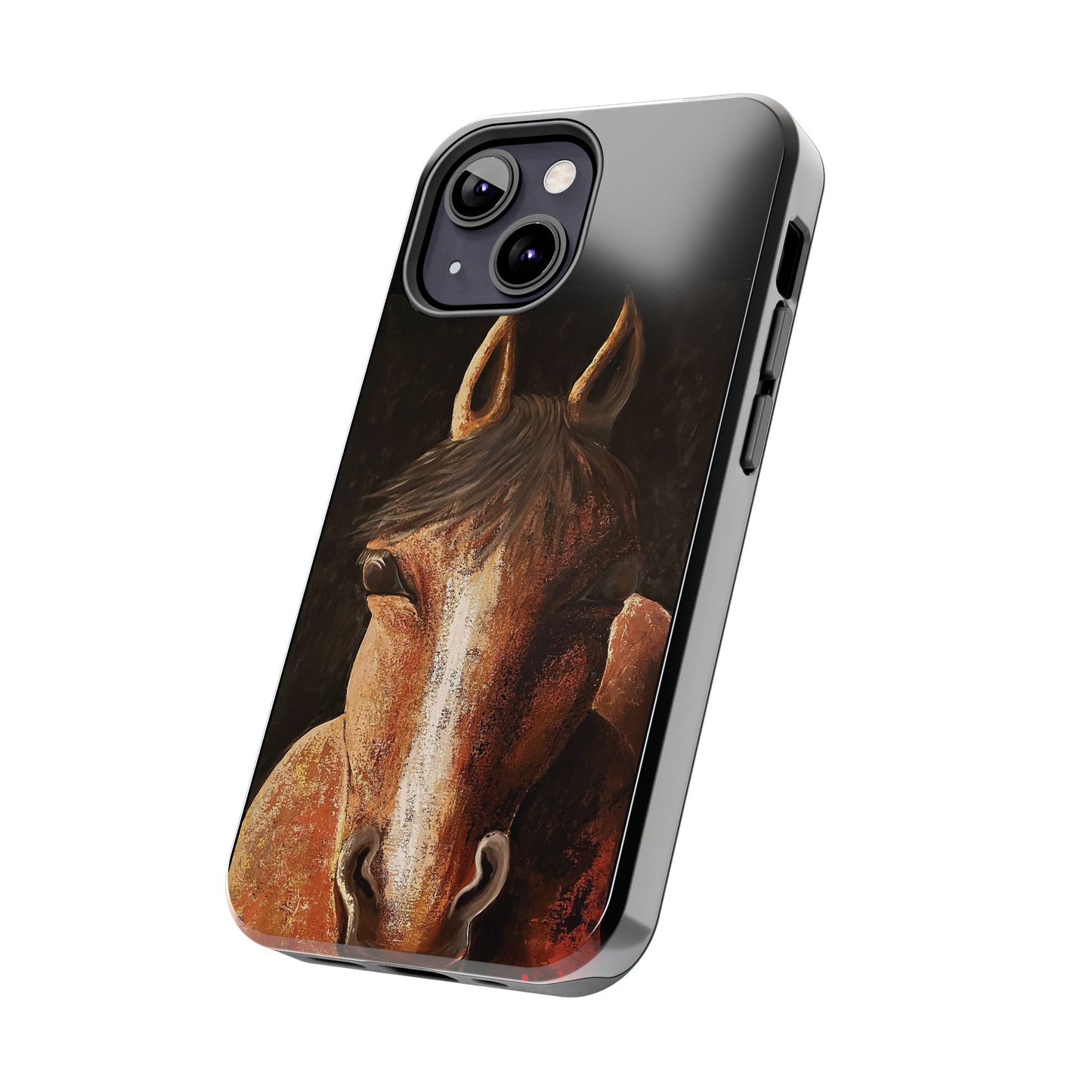 Tough Phone Case - Original art phone case - Equestrian Art phone case - Nigel