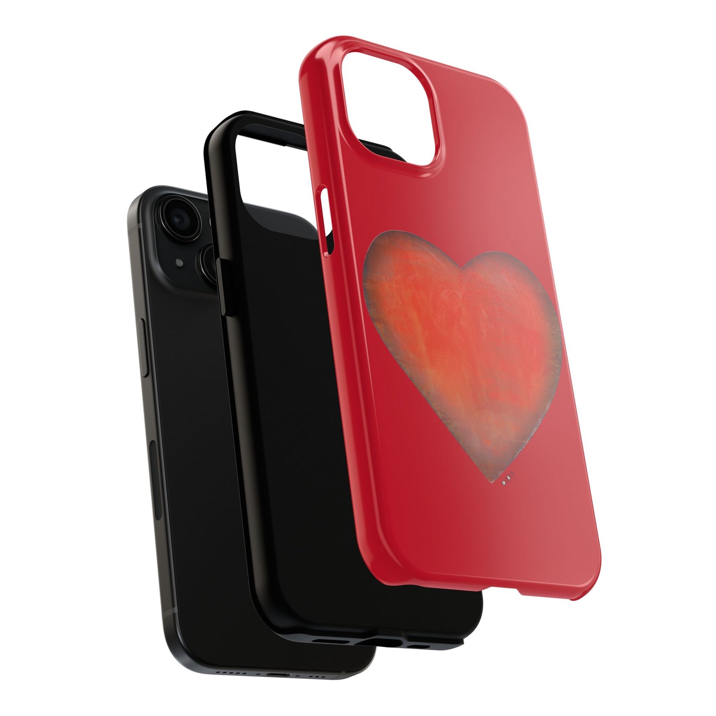 Valentine Phone Case - Red phone case - Tough phone case - Colorful Phone case - iphone case