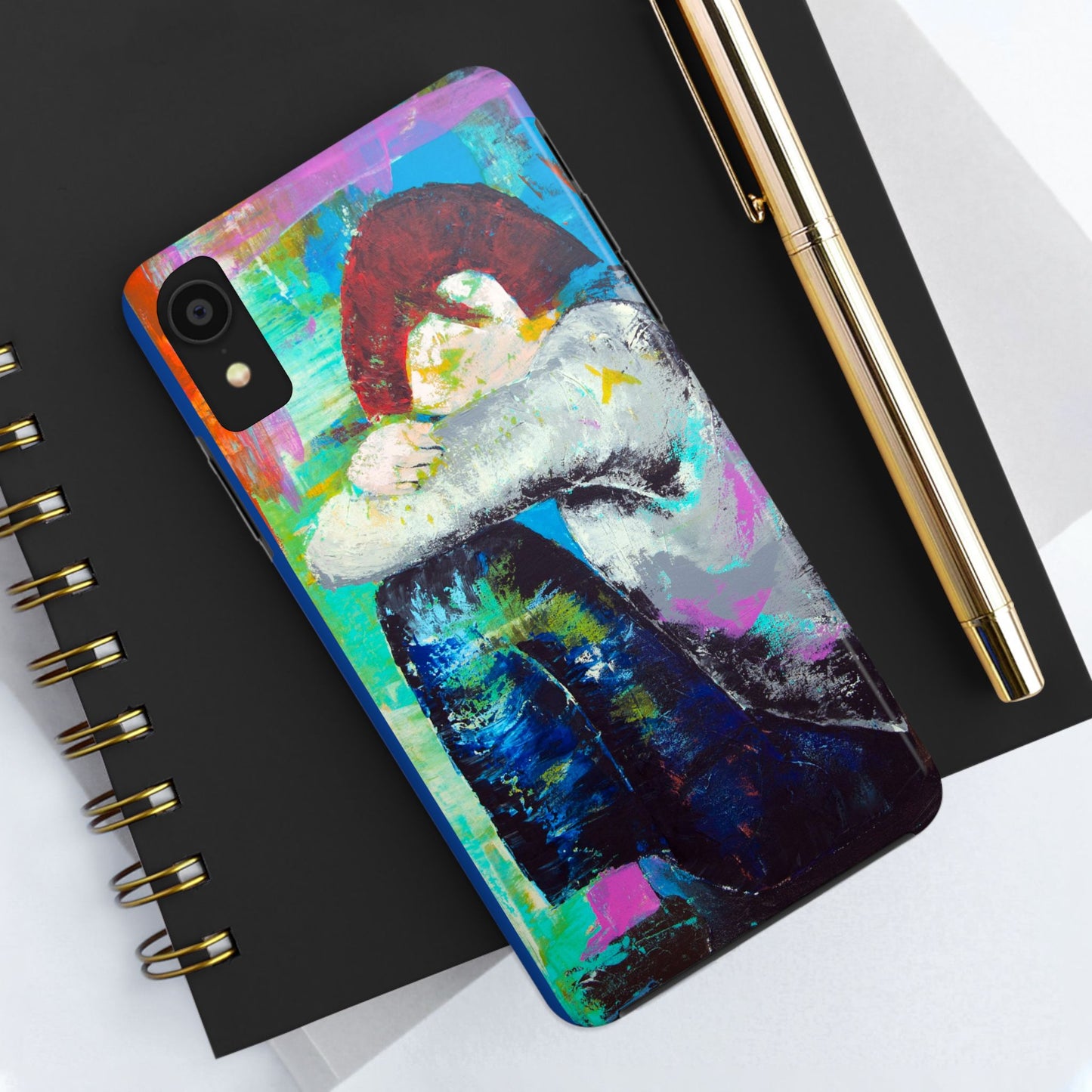 Phone Case - Original art phone case - Tommy - colorful phone case -iphone case