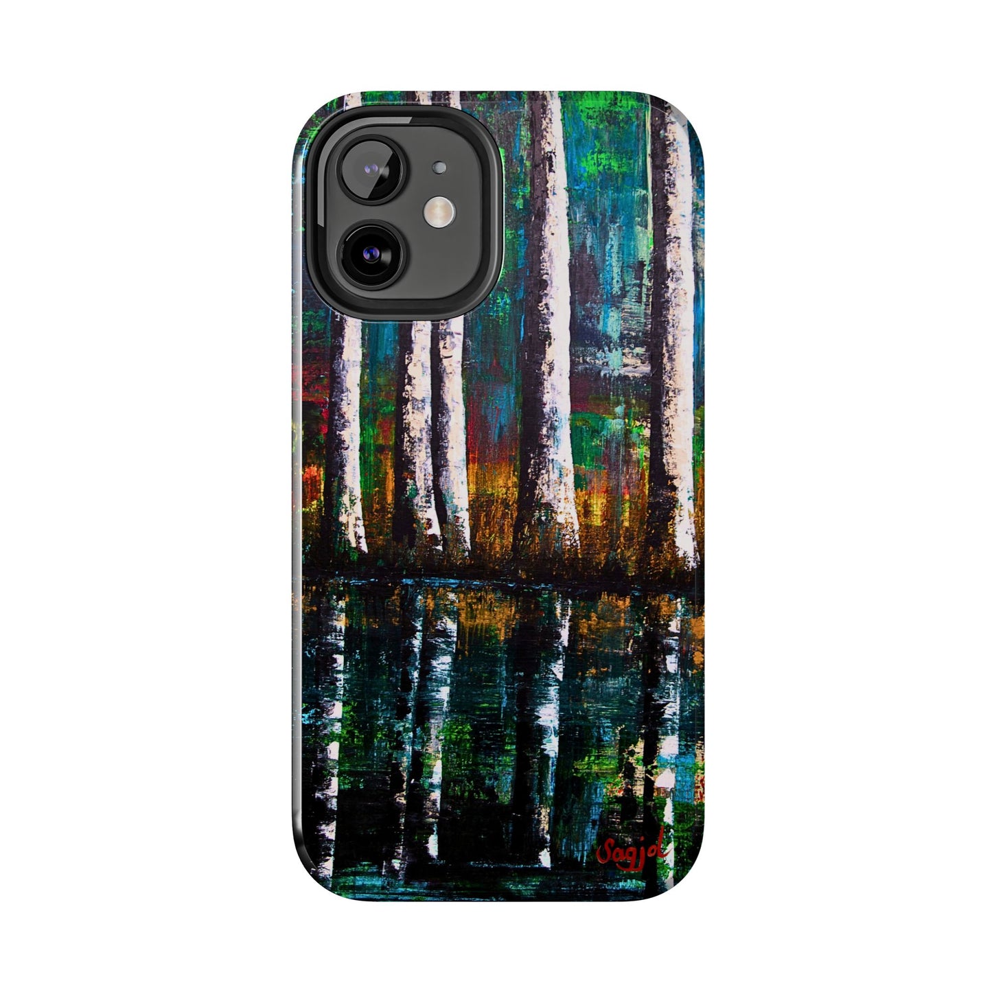 Tough Phone Case - Original art phone case - Slim phone Case - Reflections