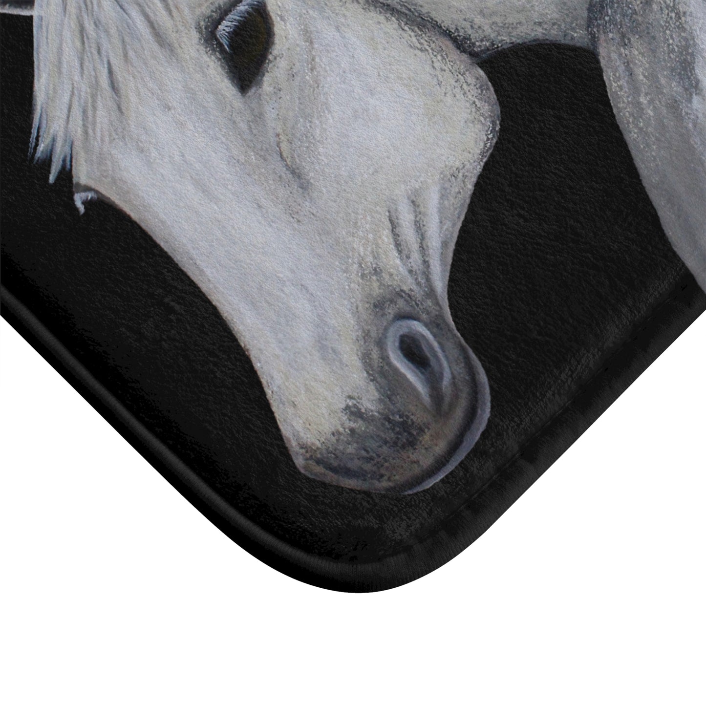 Bath Mat - Bath mat - unique Equestrian bath mat - Ghost - Shower mat