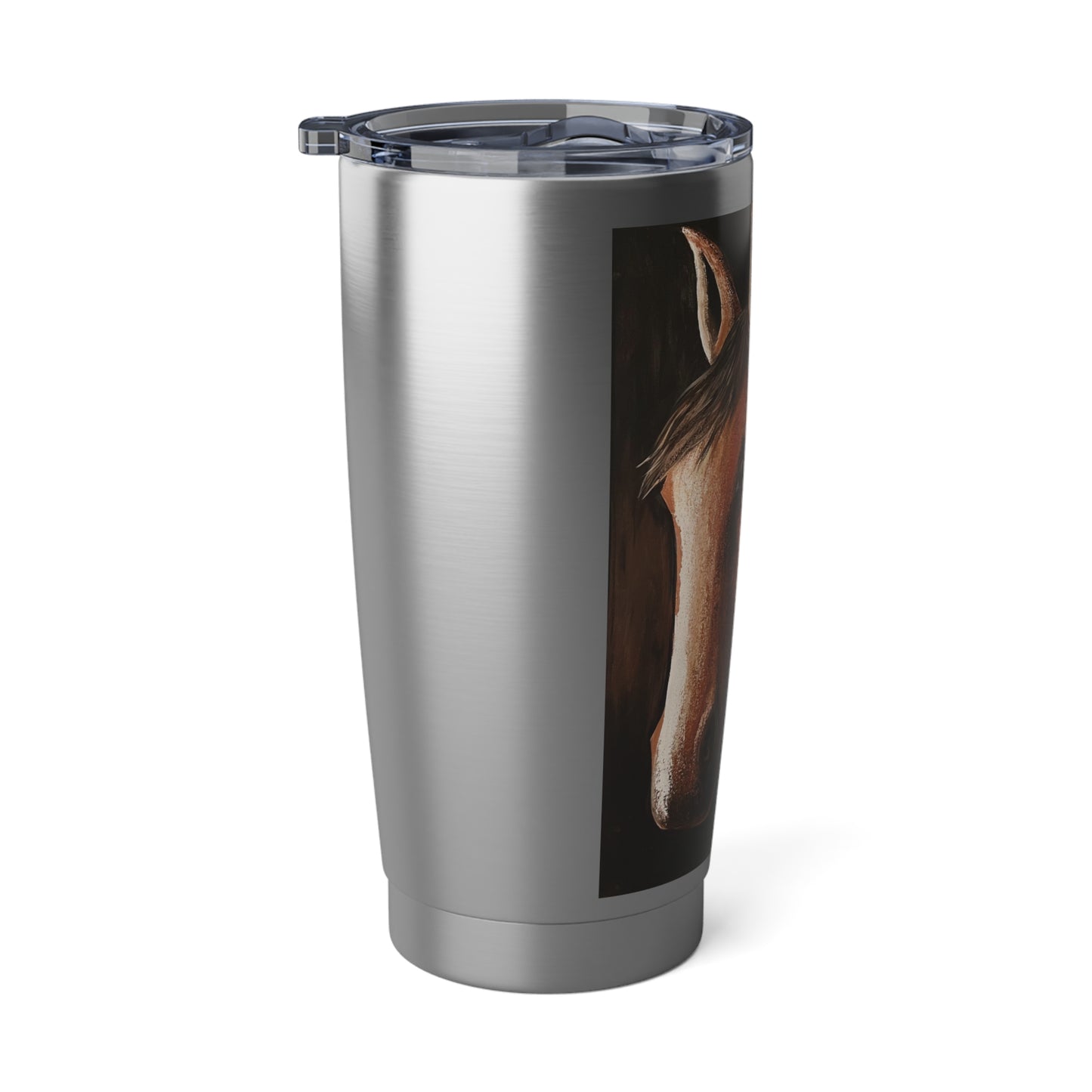 Equestrian Art Drink Holder - Drink Tumbler - Insulated coffee cup - Spirit