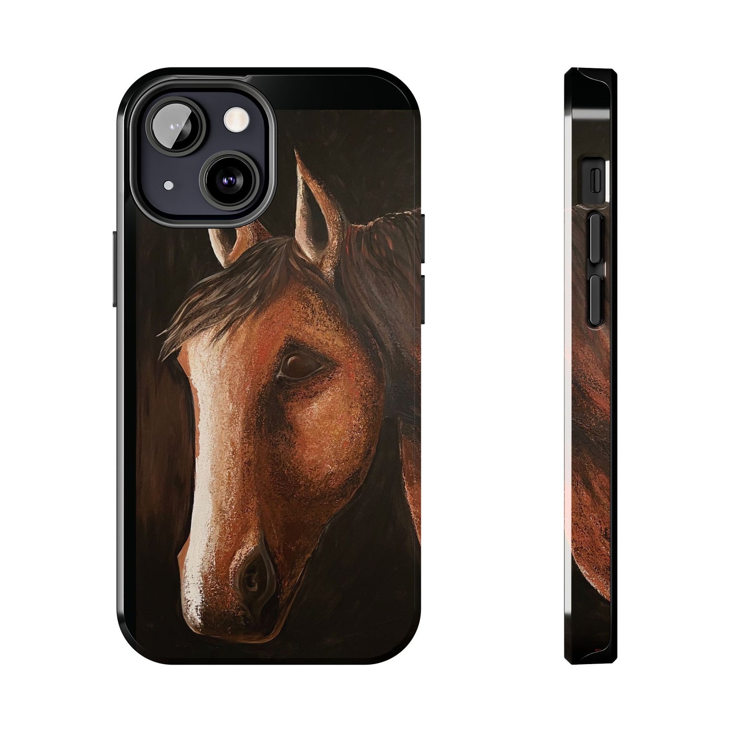 Tough Phone Case - Original art phone case - Slim phone case - Equestrian Art phone case - Spirit