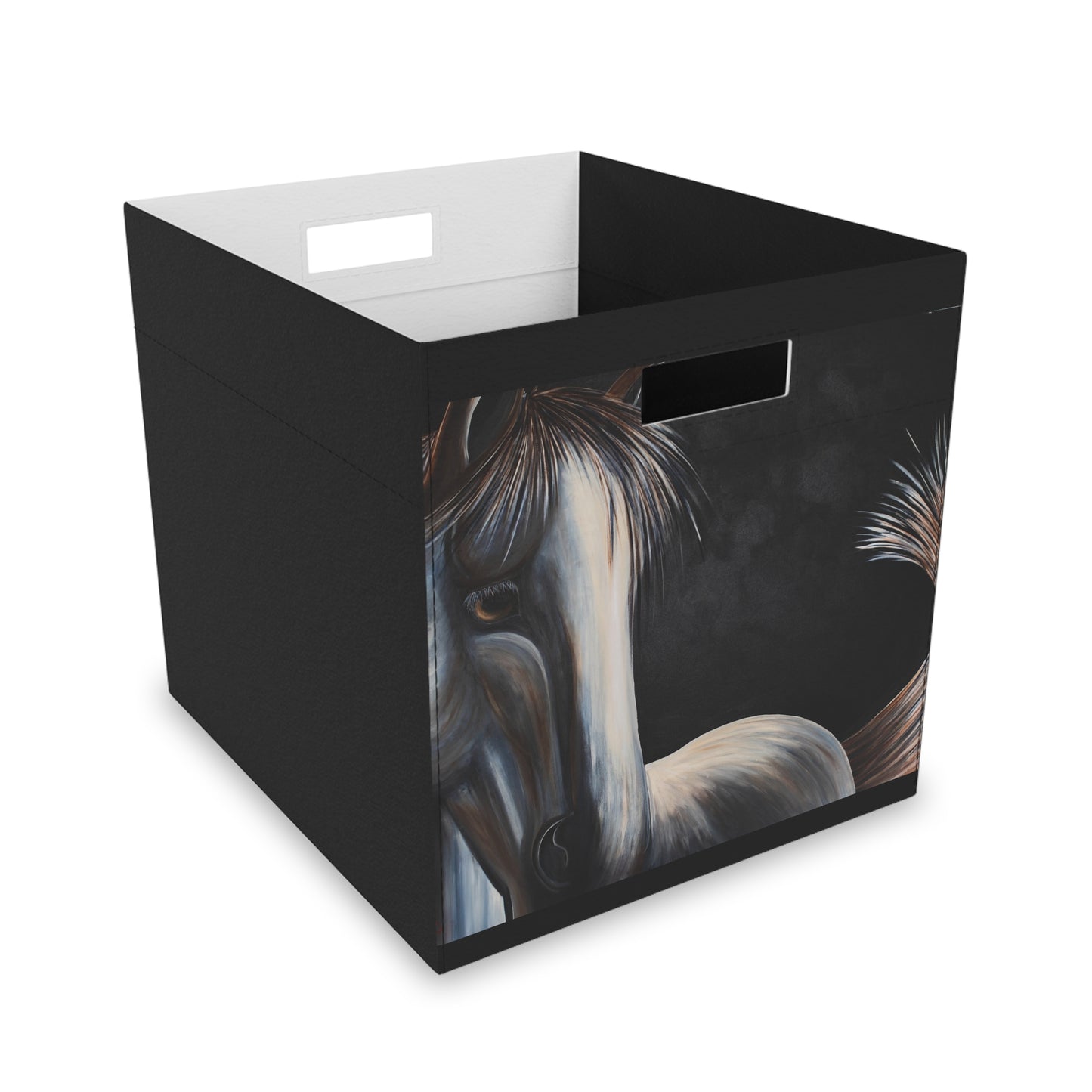 Equestrian - Felt Storage Box - Stamina