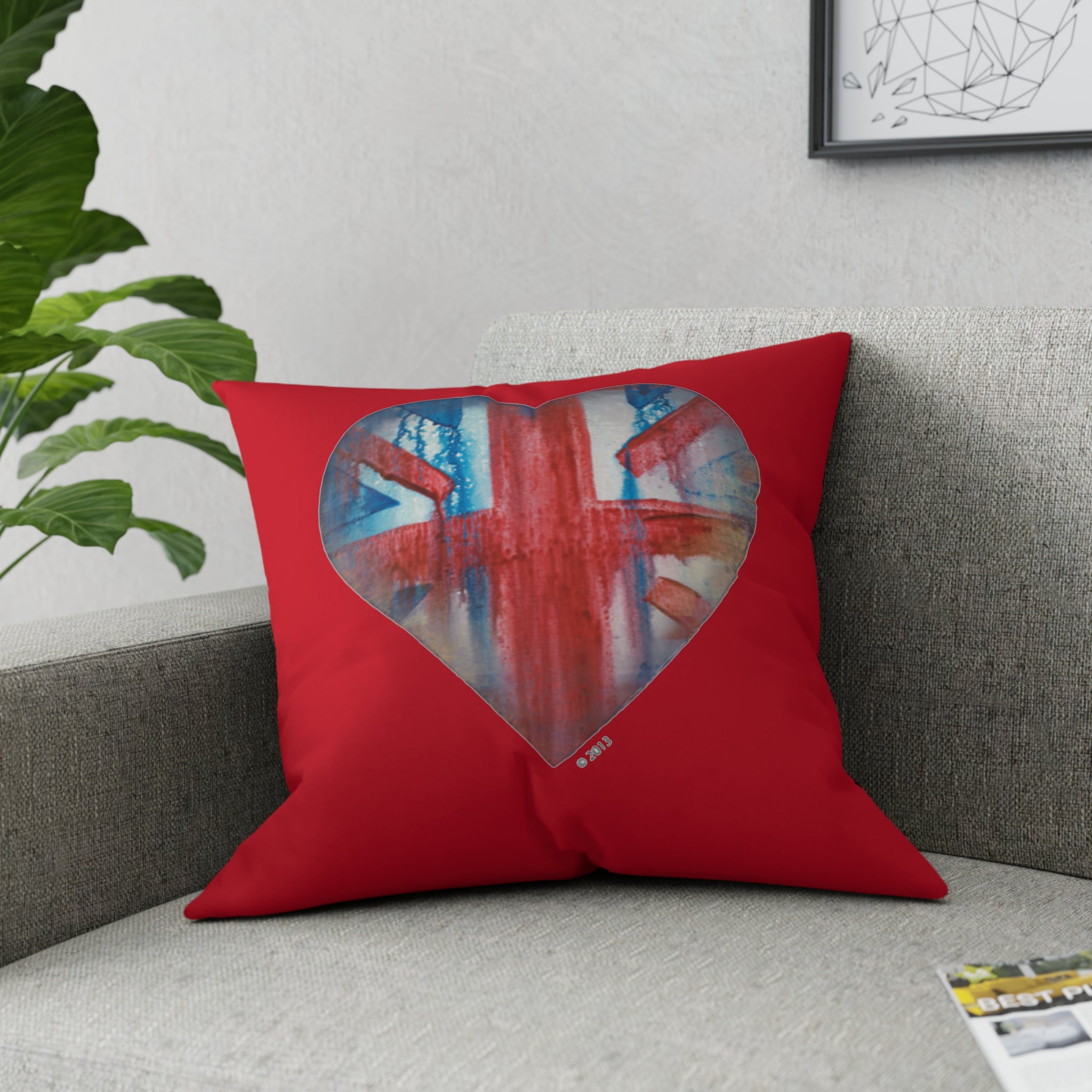 Union jack lumbar discount pillow