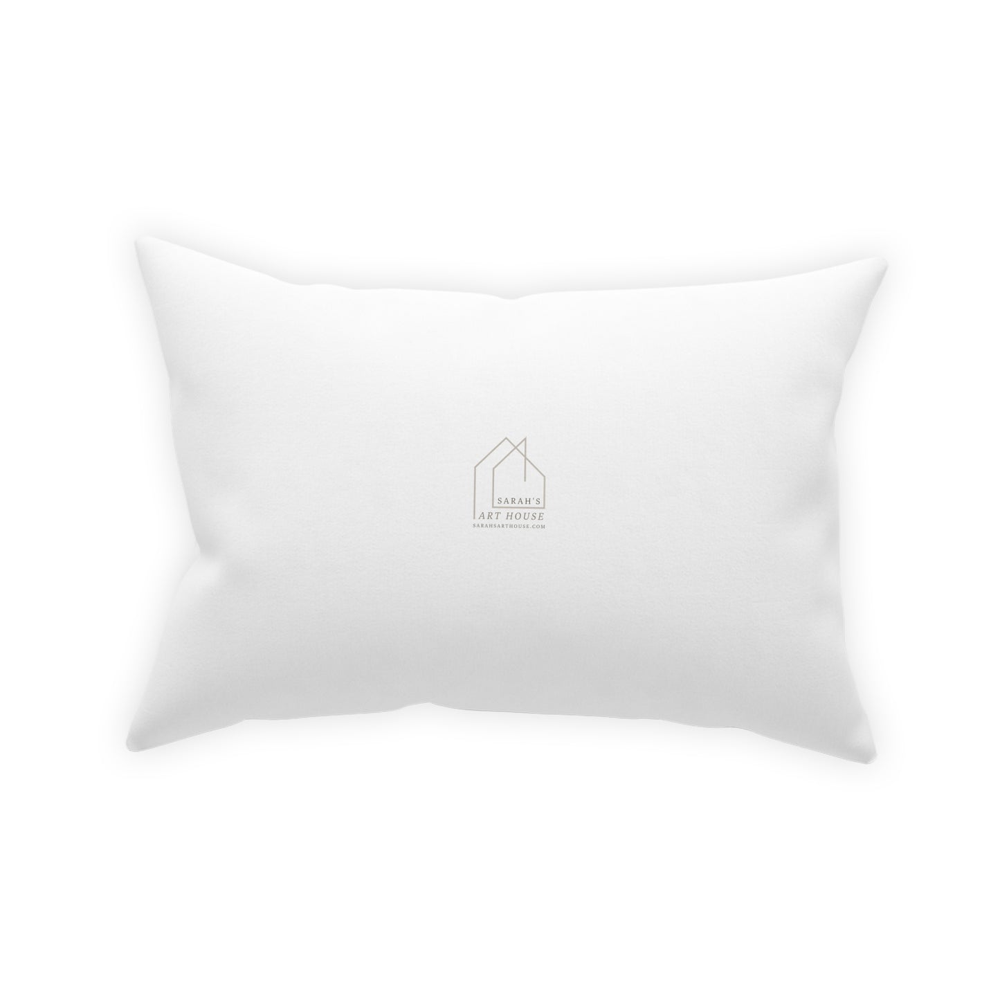 White Lumber Pillow - Equestrian Lumber Pillow - Stamina Original Art Throw Pillow - Throw pillow for couch