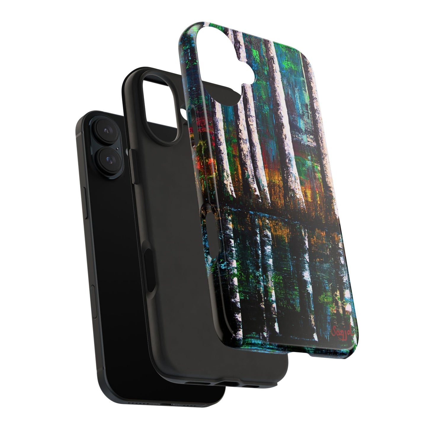 Tough Phone Case - Original art phone case - Slim phone Case - Reflections