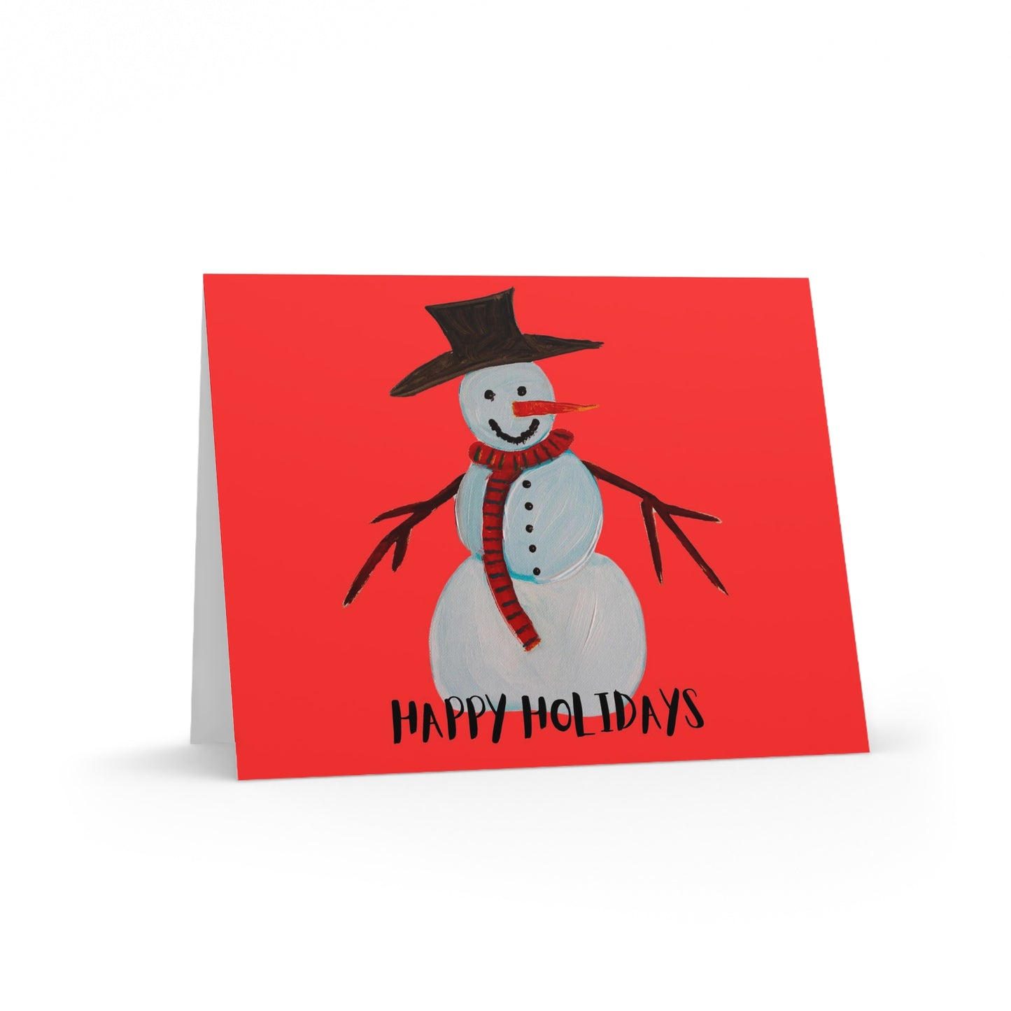 Snowman Holiday Greeting cards (8 pcs) - Holiday cards - Christmas cards