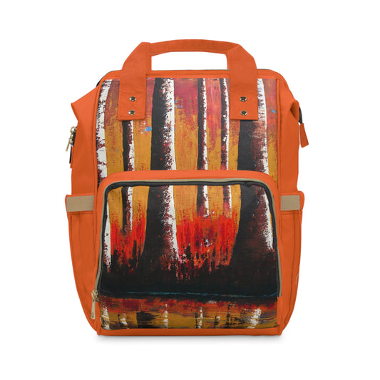 Backpack - Multipurpose Backpack - A blazing Dawn - Orange
