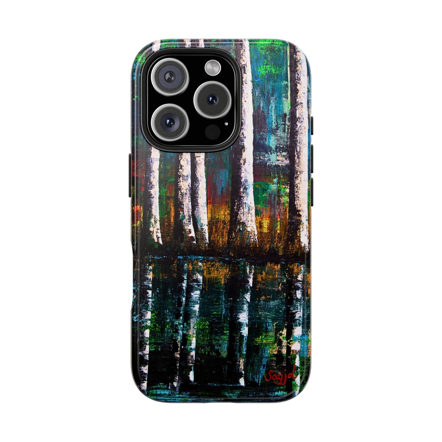 Tough Phone Case - Original art phone case - Slim phone Case - Reflections