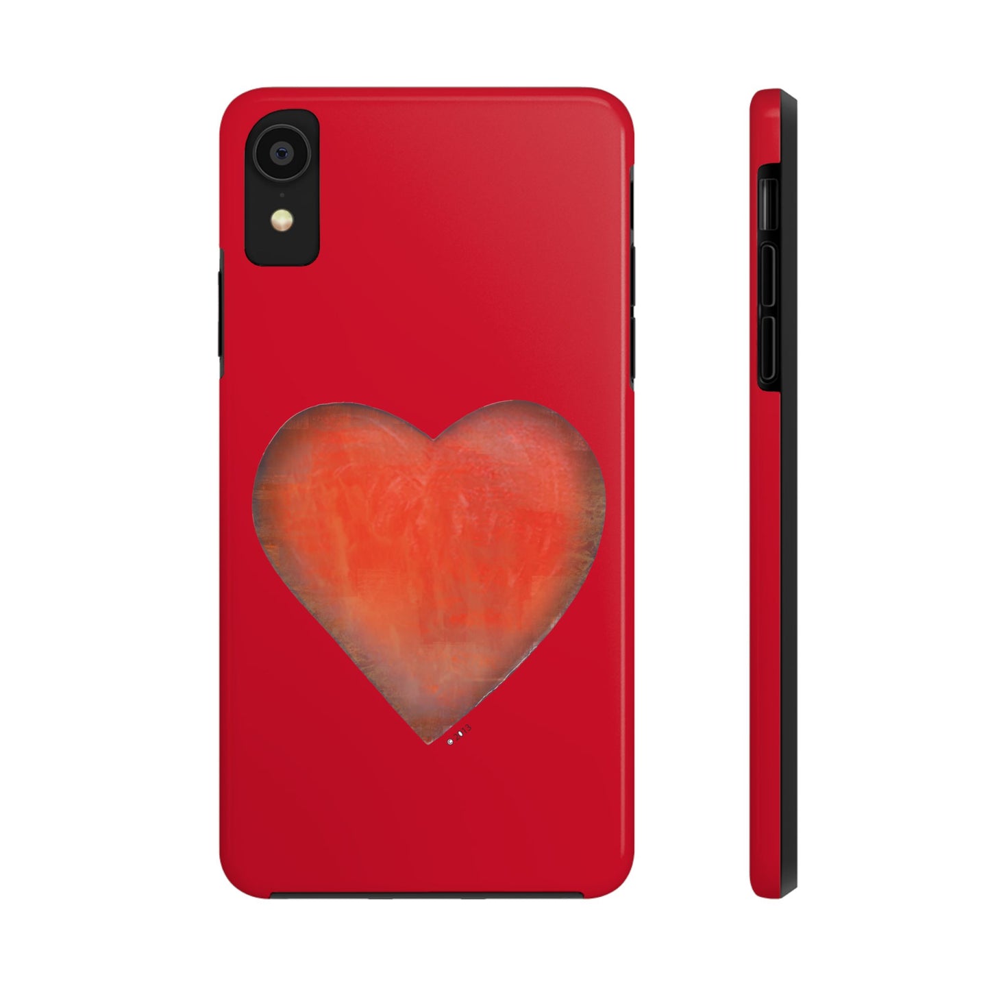 Valentine Phone Case - Red phone case - Tough phone case - Colorful Phone case - iphone case