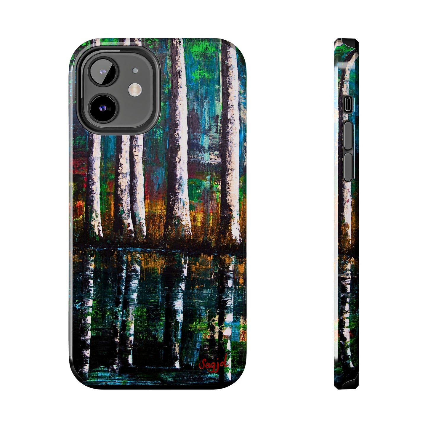 Tough Phone Case - Original art phone case - Slim phone Case - Reflections